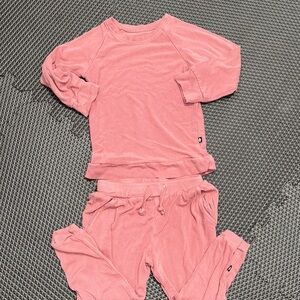 Kyte Baby Jogger Set 4T - Dusty Rose